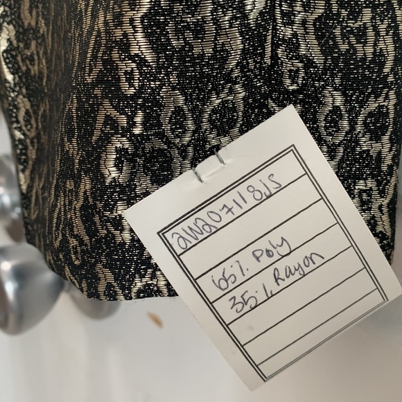 Brand new with tags animal metallic brocade Jaclyn Smith trousers - Picture 8 of 13